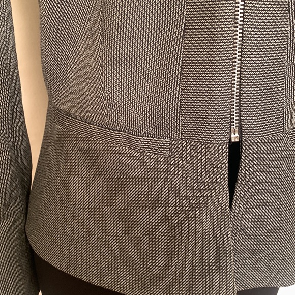 Etcetera Size 0 Black/Gray Jacket, Pit to Pit 17 1/2”, Length 24” New - Picture 4 of 12